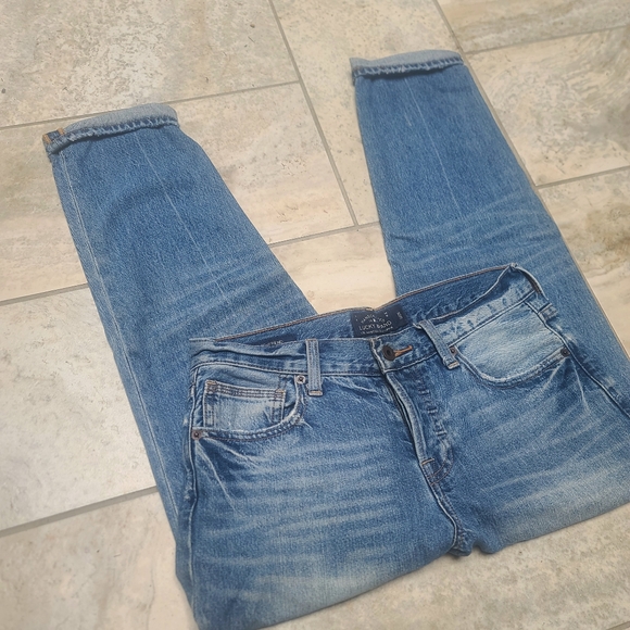 Lucky Brand Light Blue Dylan Boyfriend Denim Jeans - Picture 8 of 9